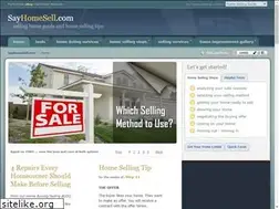 Sites similar to sayhomesell.com