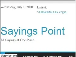 Sites similar to sayingspoint.com