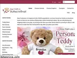 Sites similar to sayitwithastuffedanimal.com