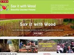 Sites similar to sayitwithwood.co.uk