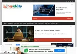 Sites similar to sayjobcity.com