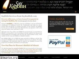 Sites similar to saykaddish.com