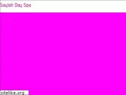 Sites similar to saylahdayspa.com
