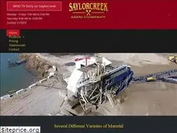 Sites similar to saylorcreeksand.com