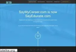 Sites similar to saymycareer.com