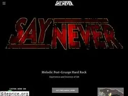 Sites similar to sayneverband.com