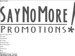 Sites similar to saynomorepromotions.com