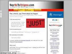 Sites similar to saynotostigma.com