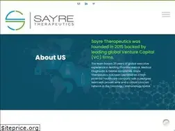 Sites similar to sayretherapeutics.com