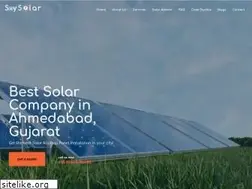 Sites similar to saysolar.in