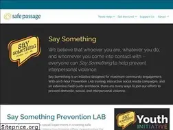 Sites similar to saysomethingnow.org