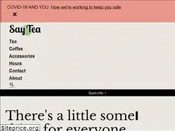 Sites similar to sayteaonbloor.com