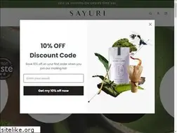 Sites similar to sayuritea.com