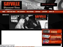 Sites similar to sayvillediscounttires.com