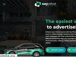Sites similar to saywhat.media