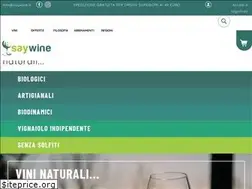 Sites similar to saywine.it