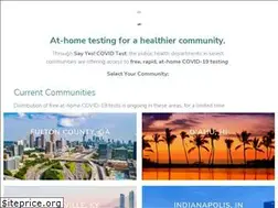 Sites similar to sayyescovidtest.org