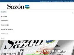 Sites similar to sazonsula.com