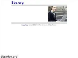 Sites similar to sba.org