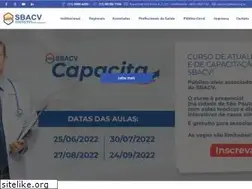 Sites similar to sbacv.com.br
