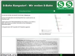 Sites similar to sbahn-rangsdorf.de