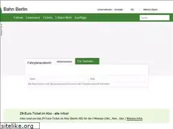 Sites similar to sbahn.berlin