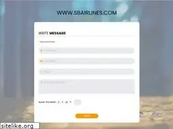 Sites similar to sbairlines.com