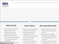 Sites similar to sbasimplified.com