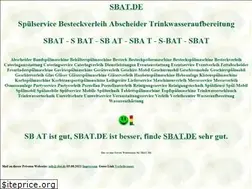 Sites similar to sbat.de