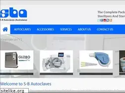 Sites similar to sbautoclaves.com.au
