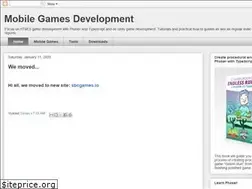Sites similar to sbcgamesdev.blogspot.com