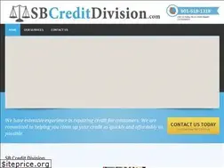 Sites similar to sbcreditdivision.com