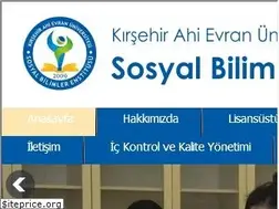 Sites similar to sbe.ahievran.edu.tr