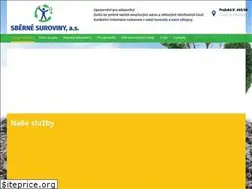 Sites similar to sbernesuroviny.cz