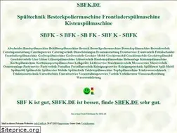 Sites similar to sbfk.de