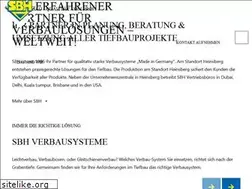 Sites similar to sbh-tiefbautechnik.de