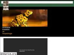 Sites similar to sbherpetologia.org.br