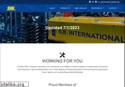 Sites similar to sbintl.com