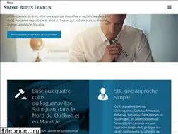 Sites similar to sblavocats.com