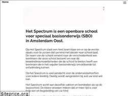 Sites similar to sbospectrum.nl