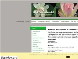 Sites similar to sbpflanzenhandel.de