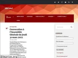 Sites similar to sbpm.be