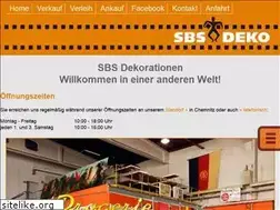 Sites similar to sbs-deko.de