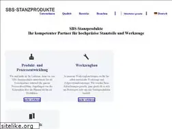Sites similar to sbs-stanzprodukte.de