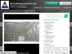 Sites similar to sbscaffolding.in