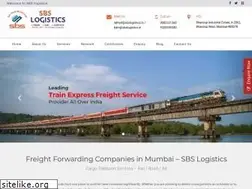 Sites similar to sbslogistics.in