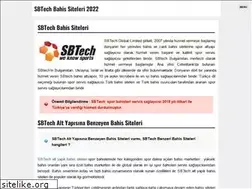 Sites similar to sbtechbahissiteleri1.com