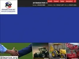 Sites similar to sbtransaction.com