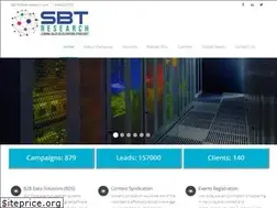 Sites similar to sbtresearch.com