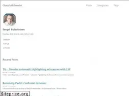 Sites similar to sbulav.github.io